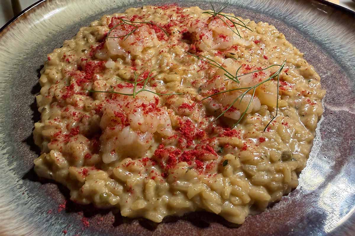 risotto al caffè, gambero viola al limone, capperi, salsa worcersterhire, menta e albedo bruciato copia.jpg