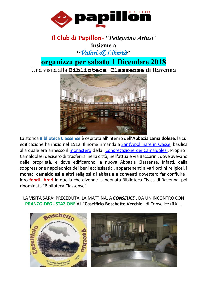 Biblioteca Classense e Caseificio BOSCHETTO Vecchio 1 DICEMBRE 2018.jpg